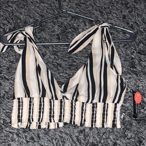Striped Crop Top